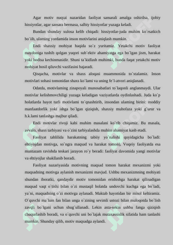 Motivatsiya nazariyalari.Motivatsion sohani tekshirish metodlari M.docx 3