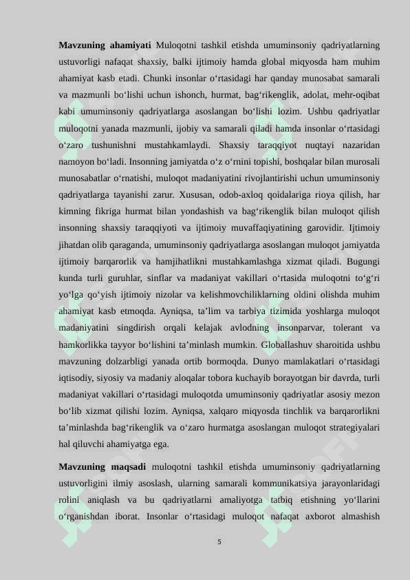 Muloqotni tashkil etishda umuminsoniy qadriyatlarining ustuvorligi K.docx 5