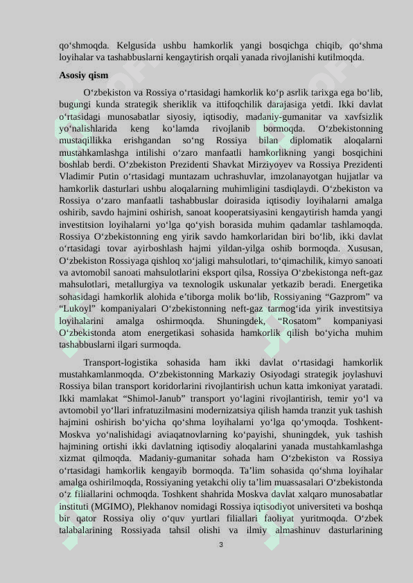 O‘zbekiston-Rossiya hamkorligi. MAQ.docx 3