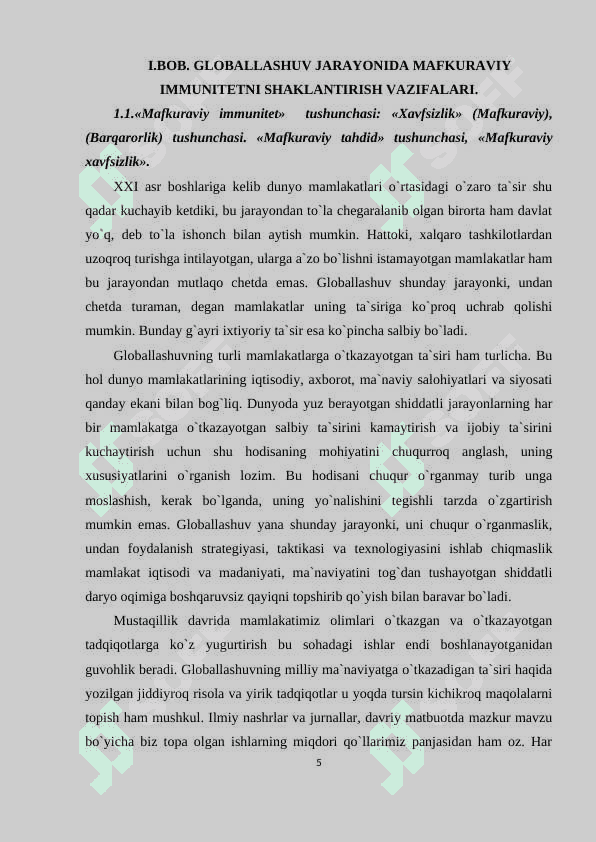 GLOBALLASHUV TUSHUNCHASI.MAFKURAVIY JARAYONLARNI GLOBALLASHTIRUVCHI VA UNIVERSIALLOVCHI OMILLAR 4