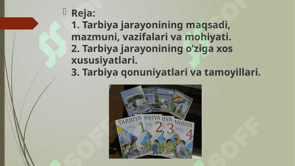 Tarbiya jarayoning mohiyati tarbiya tamoyillari va metodlari 2