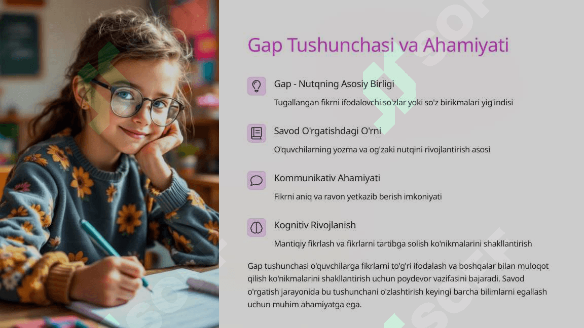 Savod O'rgatish Davrida Gap Ustida Ishlash 2