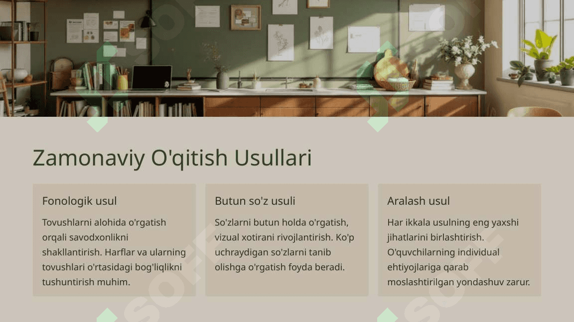 Savod O'rgatish Tajribalarini Tadbiq Etish 4