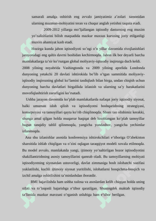 Ishlab chiqarish xarajatlarini kamaytirish -iqtisodiy taraqqiyotning xal qiluvchi omili sifatda 6