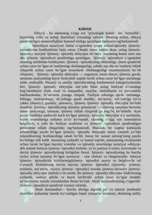 Ijtimoiy- iqtisodiy ehtiyojlarning mazmuni va ularning turkumlanishi 3