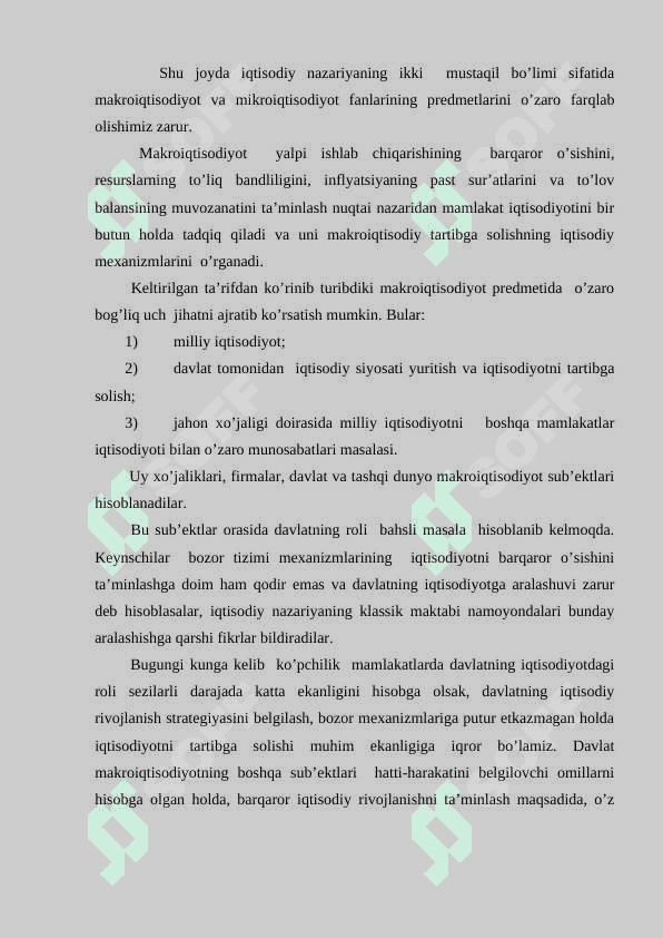 Makroiqtisodiy ko'rsatkichlarning tarkibi va mohiyati 6