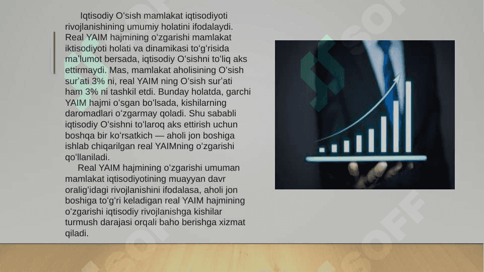 Iqtisodiy o’sishning neoklassik modeli 5