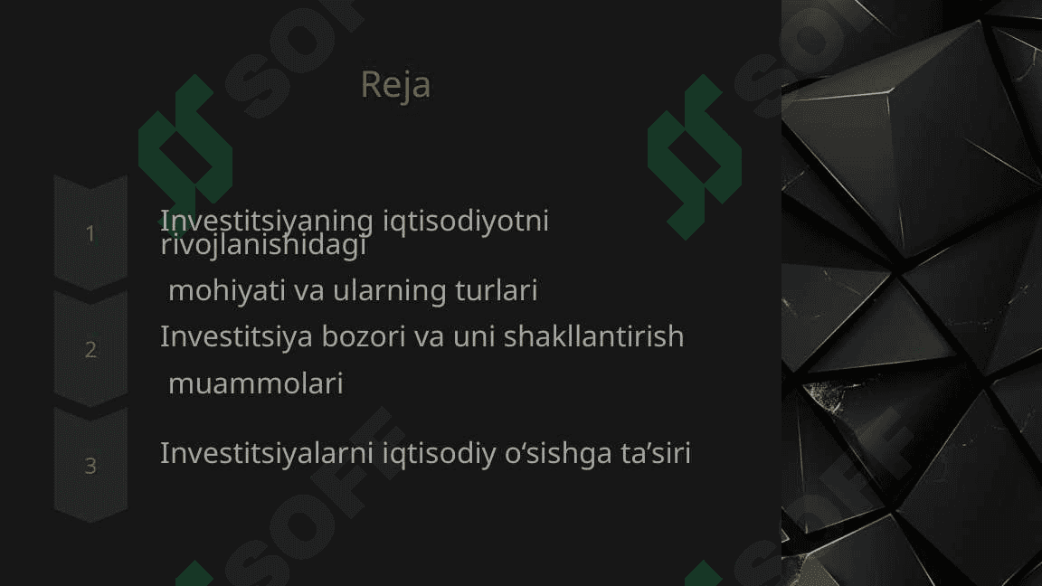 Investitsion muhitning   iqtisodiy o‘sishga tasiri 3