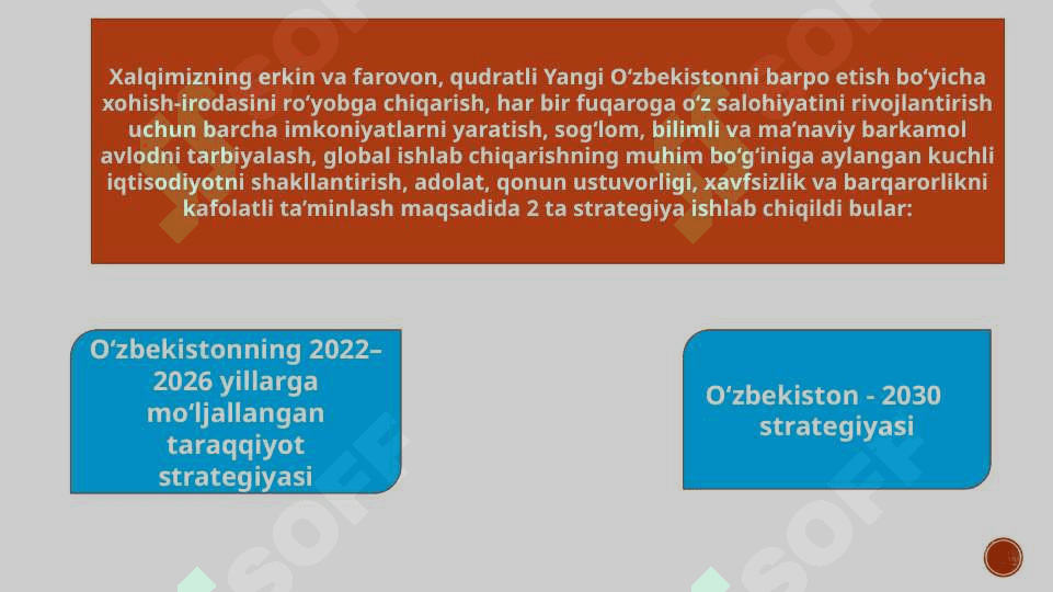 O’zbekiston Respublikasining 2030-yilgacha iqtisodiy o’sish strategiyasi 3