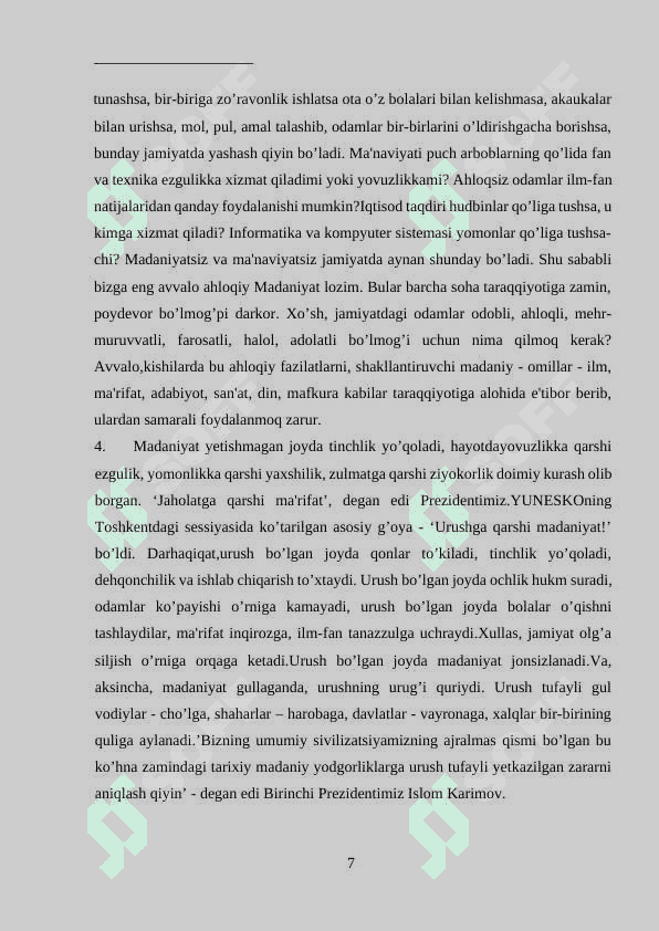 Qoraqalpoq xalqining urf odati va madaniy qadriyatlari 7