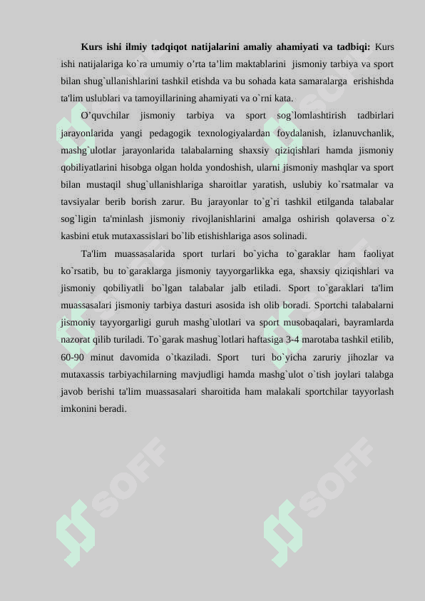 5-8 sinf  o’quvchilarida jismoniy tarbiya darslarini  tashkil etish va o’tkazish uslubiyati 5