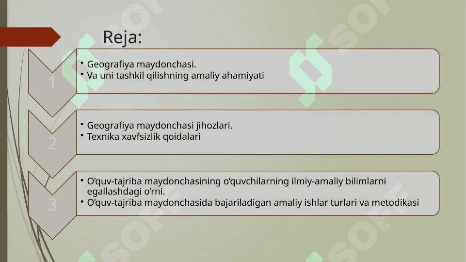 Geografiya maydonchasi, tirik tabiat burchagi, o‘quv tajriba uchastkasida darslarni o‘tkazish metodikasi. Kuzatish va tajribalarni  tashkil etish usullari 3