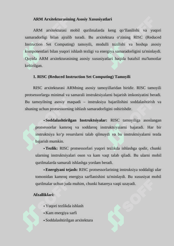 ARM arxitekturasi va mobil qurilmalar uchun protsessorlar doc.docx 4