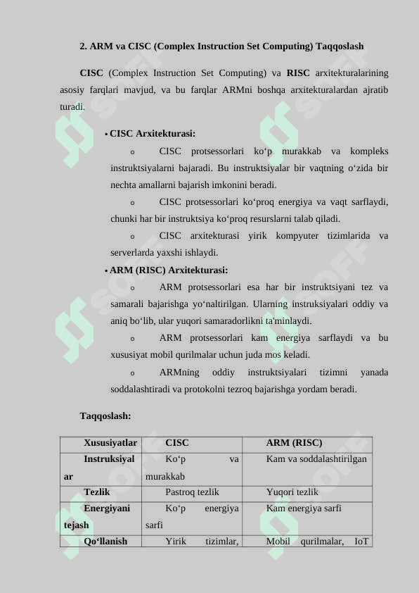 ARM arxitekturasi va mobil qurilmalar uchun protsessorlar doc.docx 5