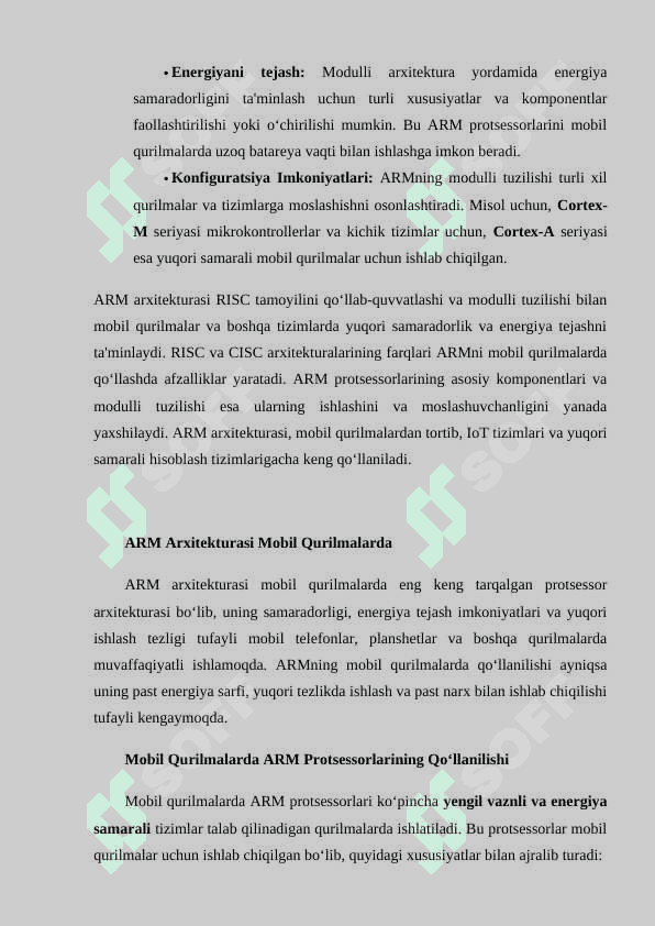 ARM arxitekturasi va mobil qurilmalar uchun protsessorlar doc.docx 7