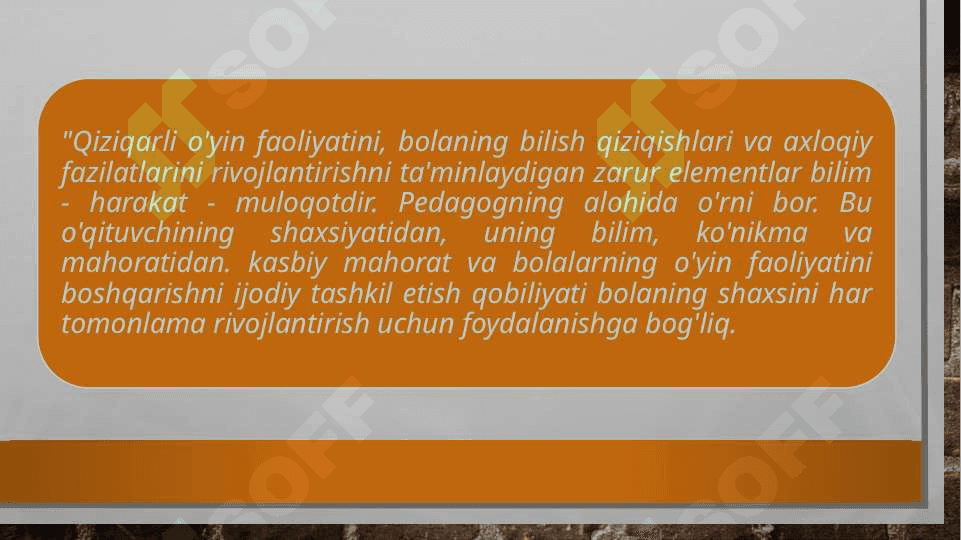 rolli o'yinlarga rahbarlik qilish 3