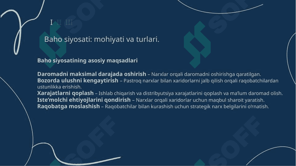 Xo'jalik yurutuvchi sub'ektlarni baho siyosati 4