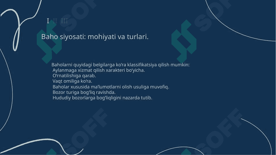 Xo'jalik yurutuvchi sub'ektlarni baho siyosati 5