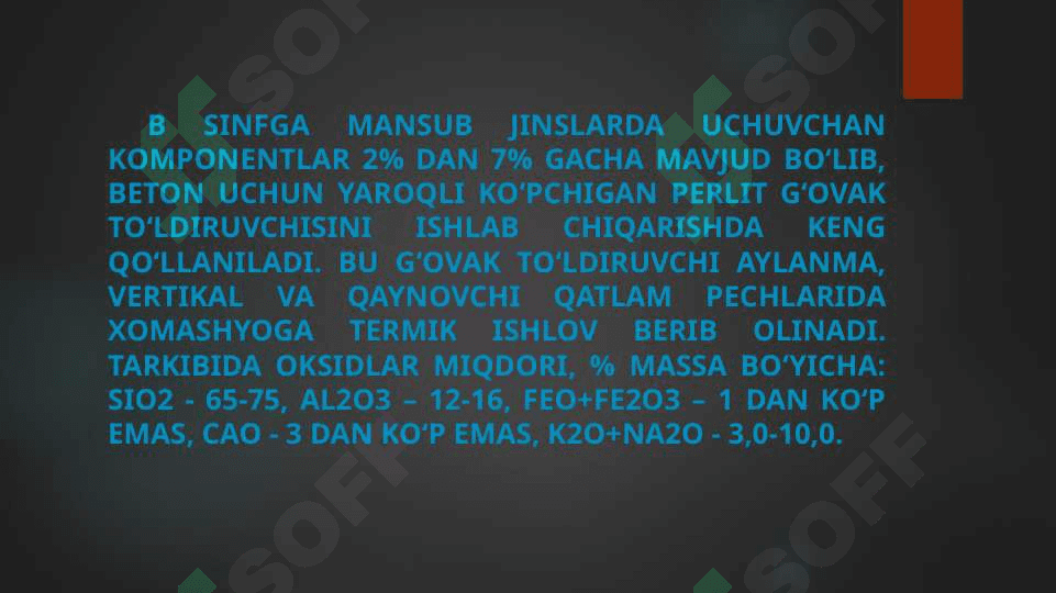 KO'PCHITILGAN PERLIT ISHLAB CHIQARISH TEXNOLOGIYASI 3
