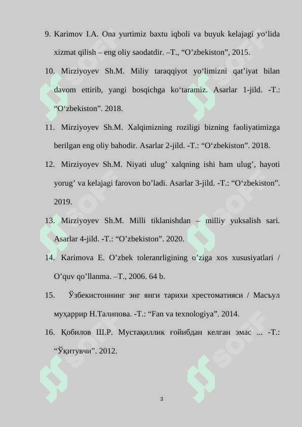 Кадрлар тайёрлаш ва таълим соҳасини ислоҳ қилиш. 3