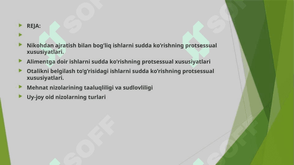 SUDDA DA'VO TARTIBIDA KO'RILADIGAN ISHLAR 2