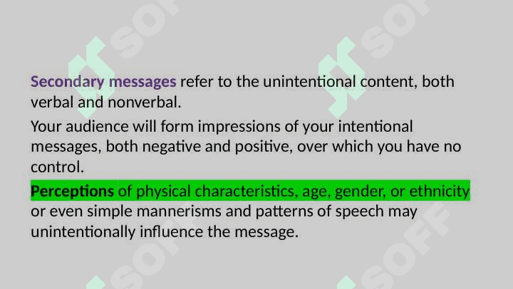 Delivering Your Message & Understanding Your Audience 7