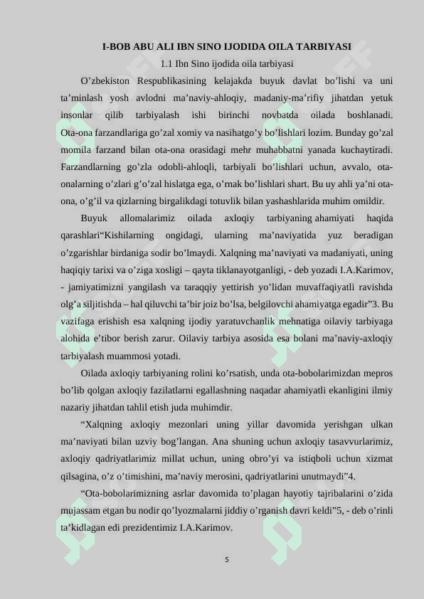 IBN SINO OILADA BOLALARNI SOG'LOM TARBIYALASH MASALALAR 5