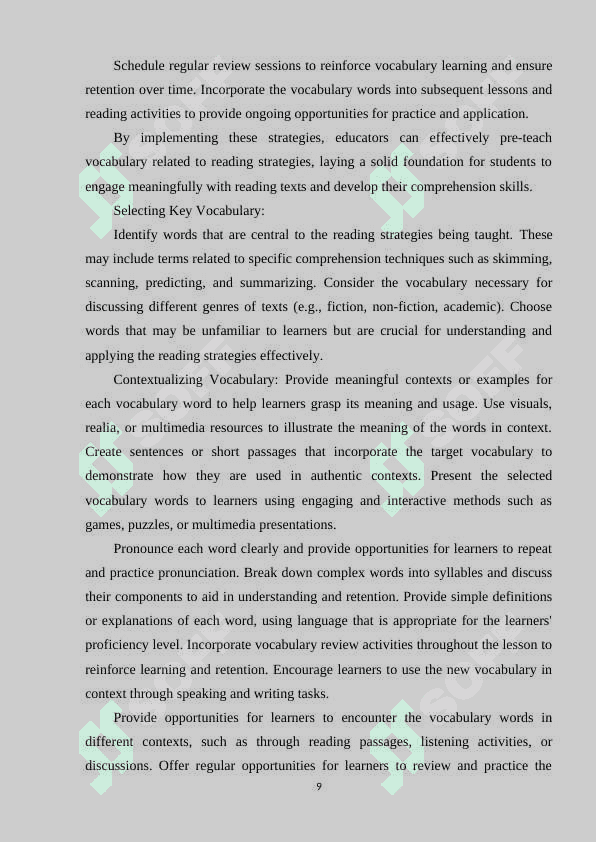 READING WRITING AND LEARNING IN ESL 8