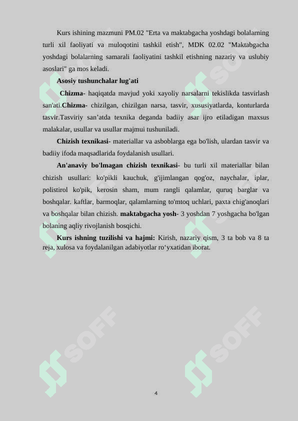 RASM CHIZISH MAKTABGACHA YOSHDAGI BOLALAR UCHUN SAMARALI FAOLIYAT TURI 3