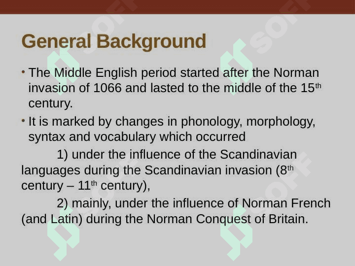Middle English 3