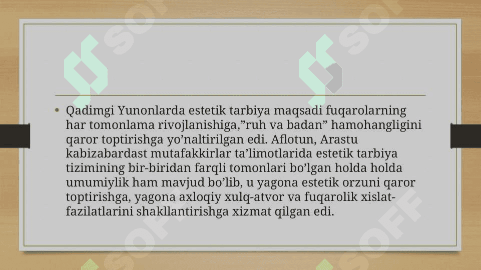 Maktabgacha ta’lim muassasalarida bolalarga estetik tarbiya berishning nazariy asoslari 3