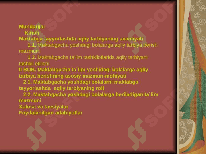 Bolalarni maktabga tayyorlashda aqliy tarbiyaning ahamiyati 2