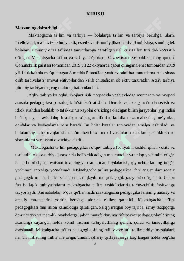 Maktabgacha ta`lim yoshidagi bolalarga aqliy tarbiya berish usul va metodlari 3