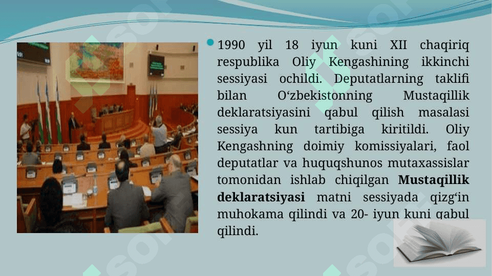 O’zbekistonning iqtisodiy mustaqilligini taminlashga qaratilgan strategiya asoslari 3