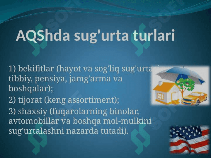 AQShda sug'urta 3