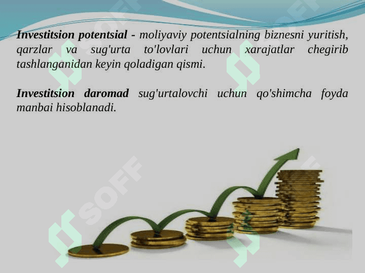 Sug'urta kompaniyalarining investitsion faoliyati 3