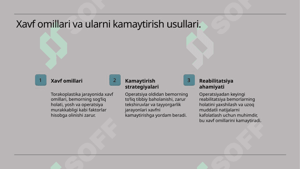 Torakoplastika usullari,Koʻkrak qafasi orttirilgan va tugʻma nuqsonlarida oʻtkaziladigan operatsiyalar,Diagrammaning tugʻma va orttirilgan kasalliklarida oʻtkaziladigan operatsiyalar 6