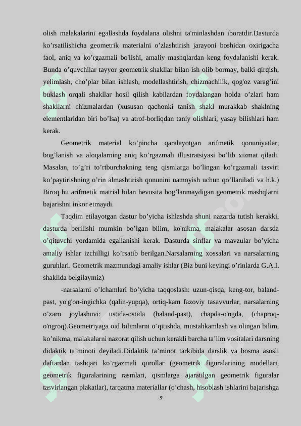 2-SINFDA GEOMETRIK MATERIAL USTIDA ISHLASH 8