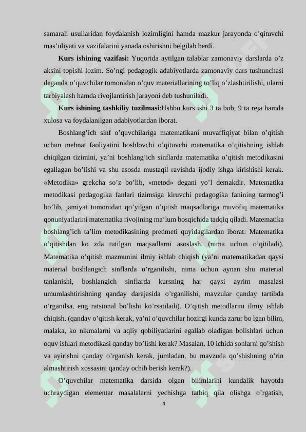 BOSHLANG’ICH SINFLARDA MATEMATIKA FANINI NOAN’ANAVIY USULDA O’QITISH 3