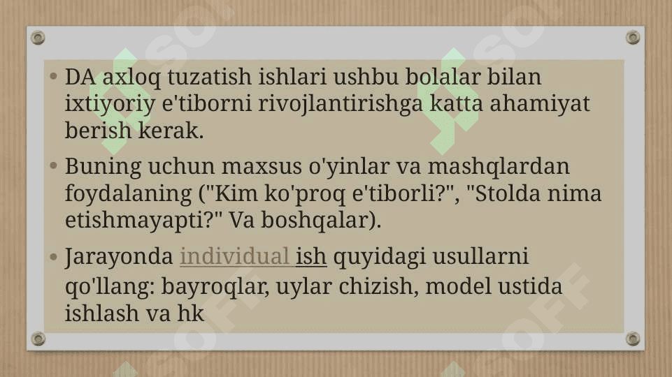 Alohida yordamga muhtoj bolalar 7