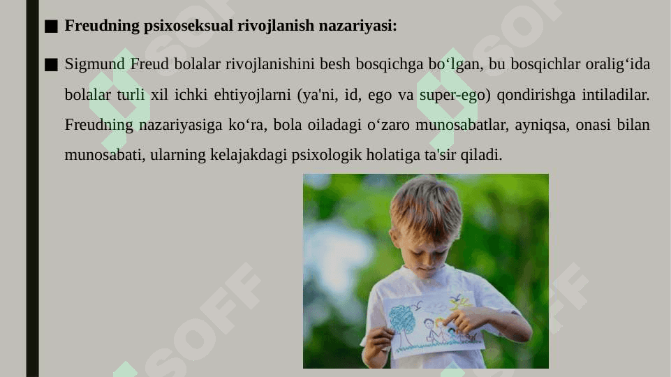 Bolalar psixologiyasi nazariyalari va amaliyoti. 3