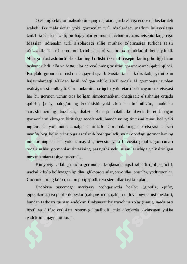 Endokrin tizimi 2