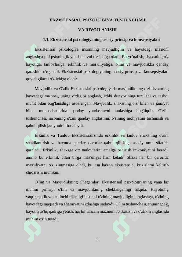 SHAXS EKZISTENSIAL PSIXOLOGIYASI 5