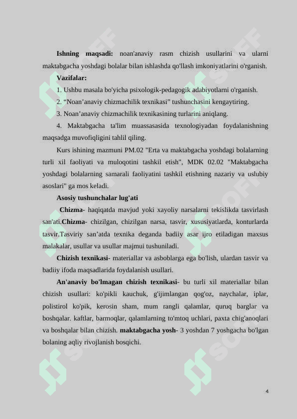 RASM CHIZISH MAKTABGACHA YOSHDAGI BOLALAR UCHUN SAMARALI FAOLIYAT 4