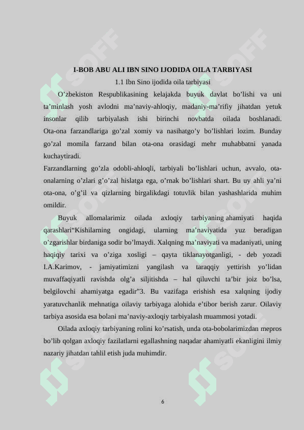 Ibn Sino oilada bolalarni sog'lom tarbiyalash masalalar 6