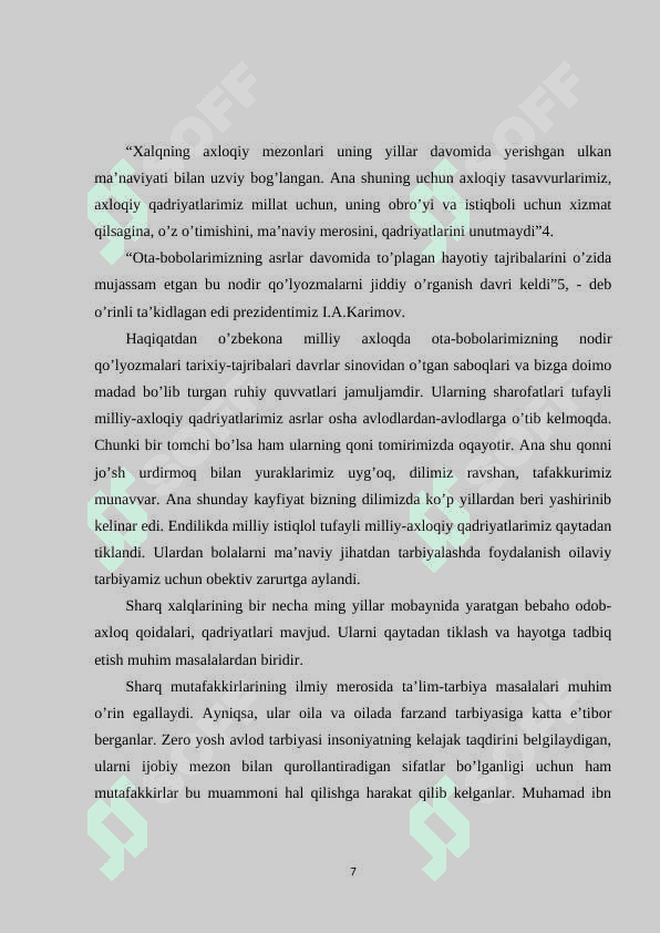 Ibn Sino oilada bolalarni sog'lom tarbiyalash masalalar 7
