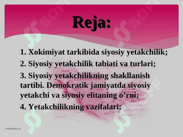 Siyosiy yetakchilik tushunchasi va turlari 2