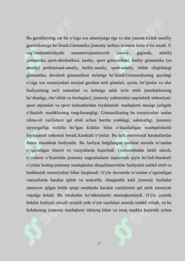 JISMONIY TARBIYANING BOSHQA YO‘NALISHLAR BILAN BOG‘LIQLIGI 6