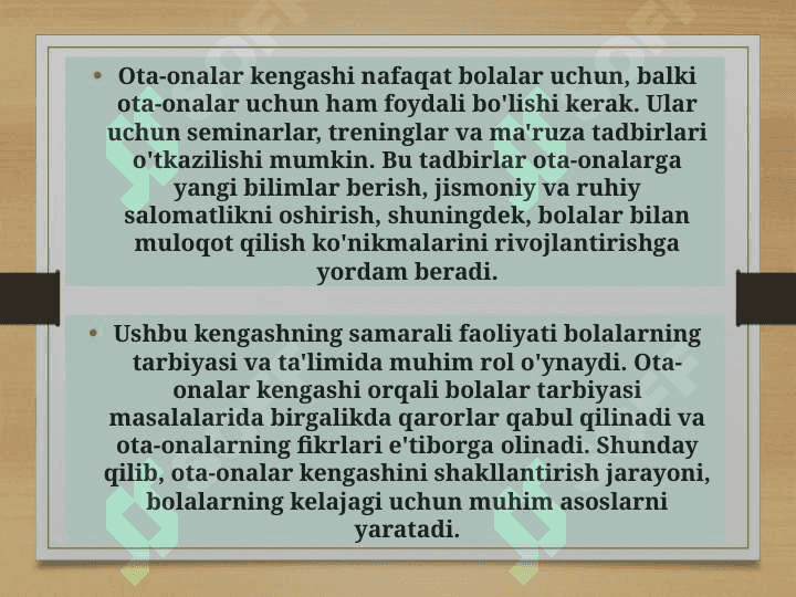 Maktabgacha ta'lim tashkilotida ota-onalar kengashining tashkil qilish 4