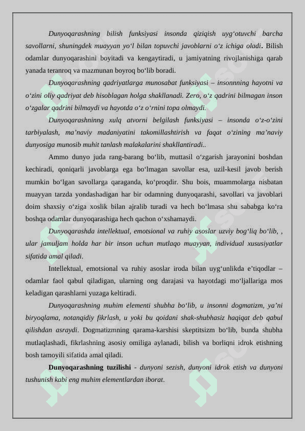 Falsafa uning predmeti, mazmuni va jamiyatdagi roli 5